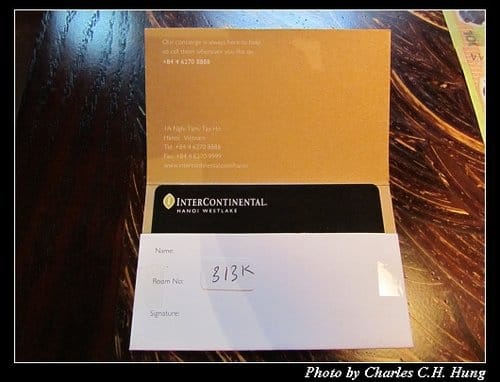 北越下龍灣–Day 3–InterContinental Hotel & Resorts, Hanoi Westlake
