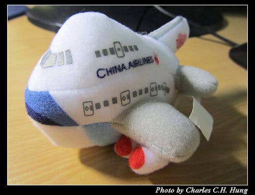 中華航空 FUN PLANE 絨毛玩具