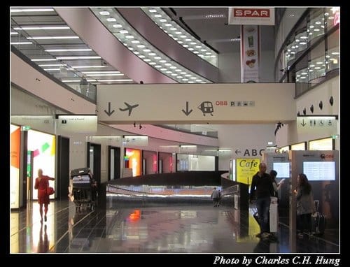 奧地利捷克–Day 2–維也納國際機場（入境）