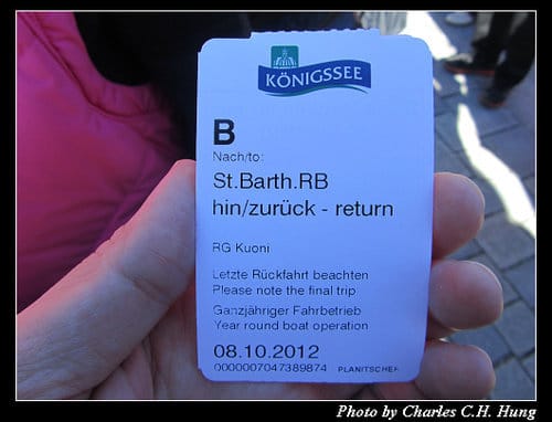奧地利捷克–Day 3–國王湖（Königssee）