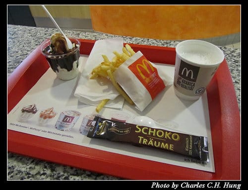 奧地利捷克–Day 3–午餐：McDonalds Königssee