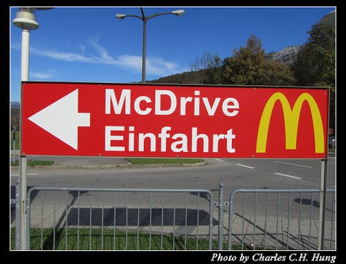 奧地利捷克–Day 3–午餐：McDonalds Königssee