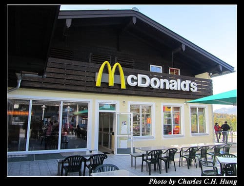 奧地利捷克–Day 3–午餐：McDonalds Königssee