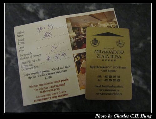 奧地利捷克–Day 5–Hotel Ambassador Zlatá Husa PRAGUE