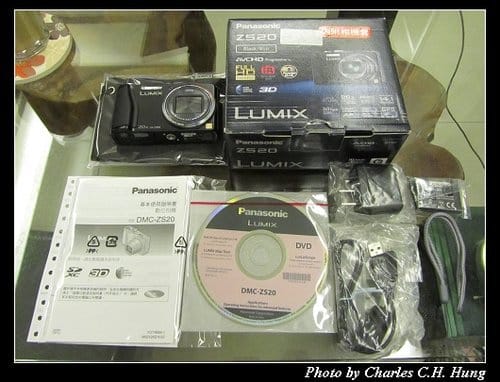 Panasonic Lumix ZS20 開箱文