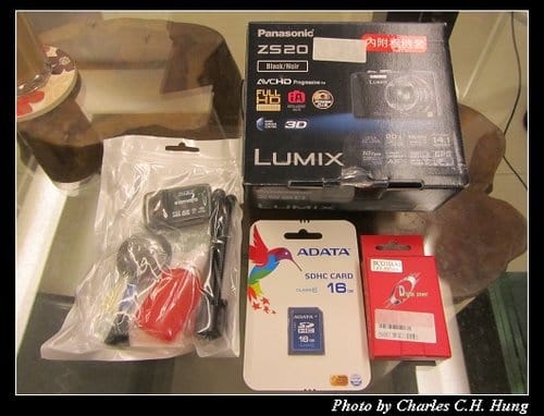 Panasonic Lumix ZS20 開箱文