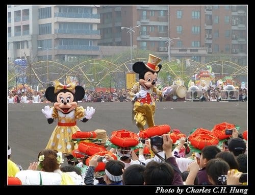 新竹竹北–2013臺灣燈會迪士尼踩街活動與開幕表演
