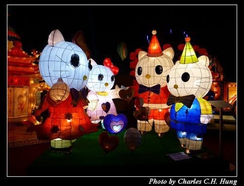新竹竹北–2013臺灣燈會日本青森縣睡魔龍王巨燈踩街（遊燈會 趴特萬）