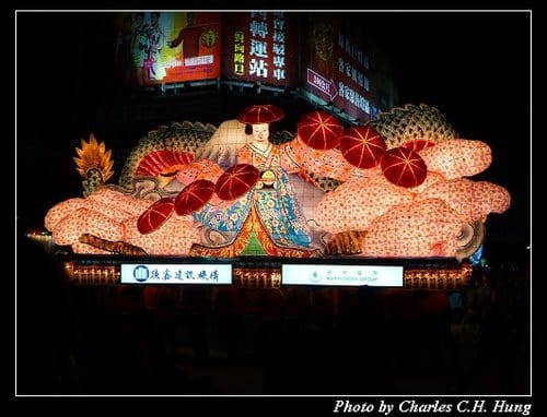 新竹竹北–2013臺灣燈會日本青森縣睡魔龍王巨燈踩街（遊燈會 趴特萬）
