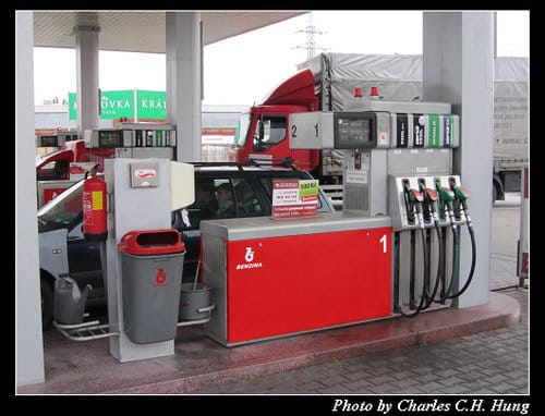 奧地利捷克–Day 7–加油站 BENZINA plus