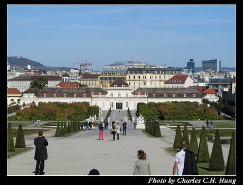 奧地利捷克–Day 8–貝維帝爾宮（Obere Belvedere）