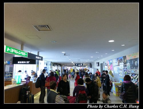 晚冬北海道–Day 1–旭川空港（入境）