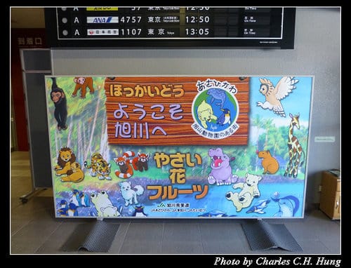 晚冬北海道–Day 1–旭川空港（入境）