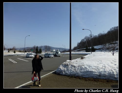 晚冬北海道–Day 2–音江パーキングエリア 上り線（札幌方面）