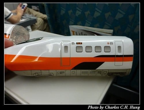 台灣高鐵造型水