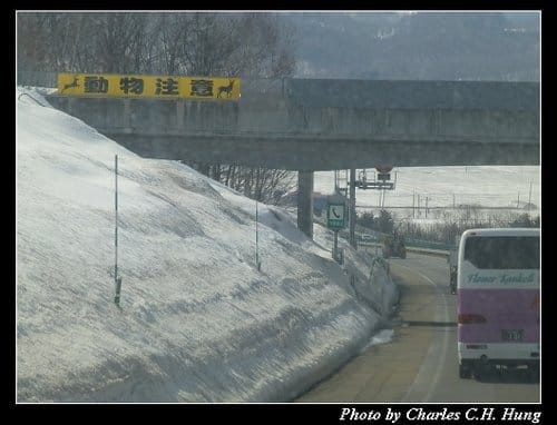 晚冬北海道–道路設施