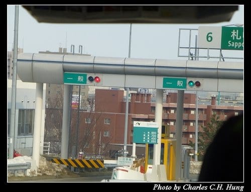 晚冬北海道–道路設施