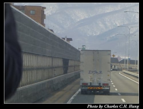 晚冬北海道–道路設施