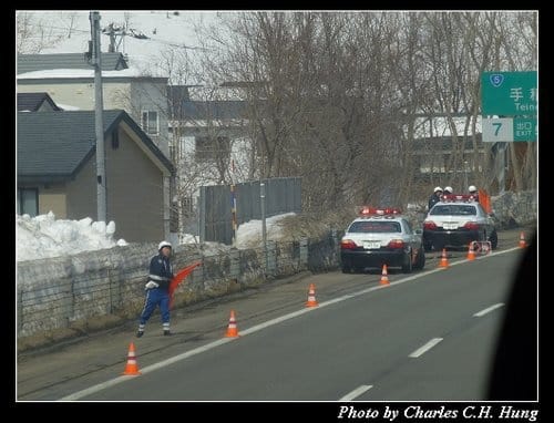 晚冬北海道–道路設施