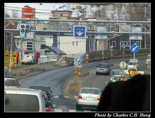 晚冬北海道–道路設施