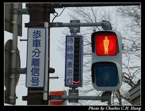 晚冬北海道–道路設施