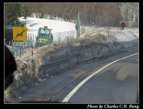 晚冬北海道–道路設施