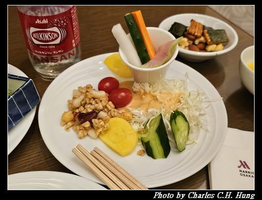 奈良飛鳥–Day 5–晚餐：大阪萬豪都酒店 行政酒廊 Club Lounge