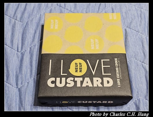 日本-I Love Custard Nufu Nufu 卡士達蛋奶油起司夾心餅乾