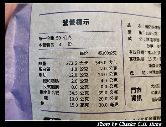 臺東市–楊記家傳地瓜酥（振發老店 大同店）