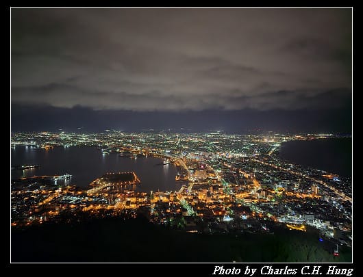 北海道賞櫻–Day 1–函館山山頂展望台 世界三大夜景！函館百萬夜景