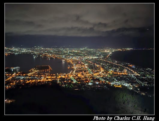 北海道賞櫻–Day 1–函館山山頂展望台 世界三大夜景！函館百萬夜景