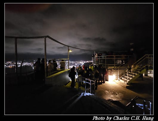 北海道賞櫻–Day 1–函館山山頂展望台 世界三大夜景！函館百萬夜景