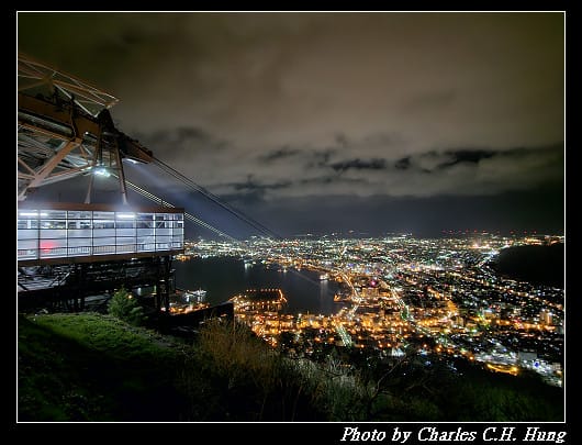 北海道賞櫻–Day 1–函館山山頂展望台 世界三大夜景！函館百萬夜景