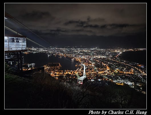 北海道賞櫻–Day 1–函館山山頂展望台 世界三大夜景！函館百萬夜景