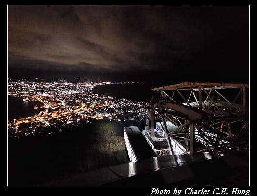 北海道賞櫻–Day 1–函館山山頂展望台 世界三大夜景！函館百萬夜景