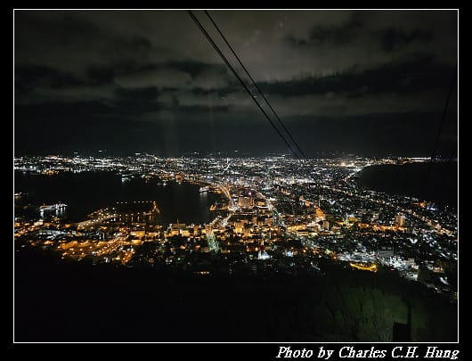 北海道賞櫻–Day 1–函館山山頂展望台 世界三大夜景！函館百萬夜景