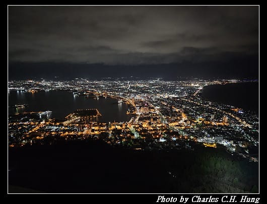 北海道賞櫻–Day 1–函館山山頂展望台 世界三大夜景！函館百萬夜景