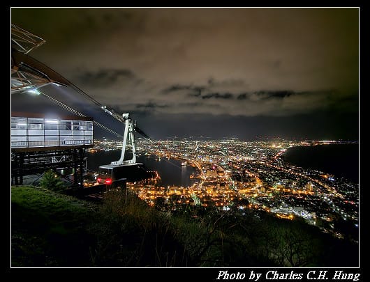 北海道賞櫻–Day 1–函館山山頂展望台 世界三大夜景！函館百萬夜景