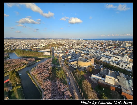 北海道賞櫻–Day 2–五稜郭塔（五稜郭タワー）、五稜郭公園