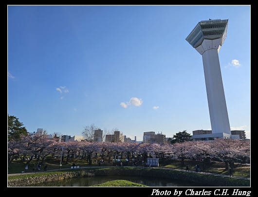 北海道賞櫻–Day 2–五稜郭塔（五稜郭タワー）、五稜郭公園