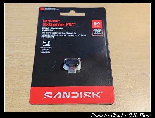 【SanDisk】SanDisk 64G Extreme Fit CZ530 USB-C 隨身碟
