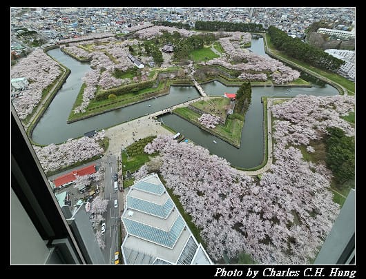 北海道賞櫻–Day 4–五稜郭塔（五稜郭タワー）、五稜郭公園
