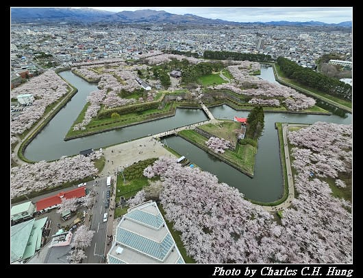 北海道賞櫻–Day 4–五稜郭塔（五稜郭タワー）、五稜郭公園
