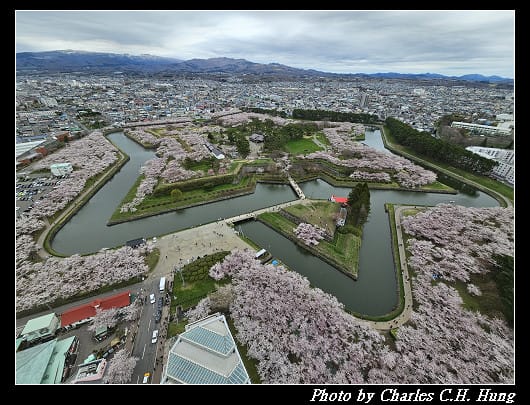 北海道賞櫻–Day 4–五稜郭塔（五稜郭タワー）、五稜郭公園