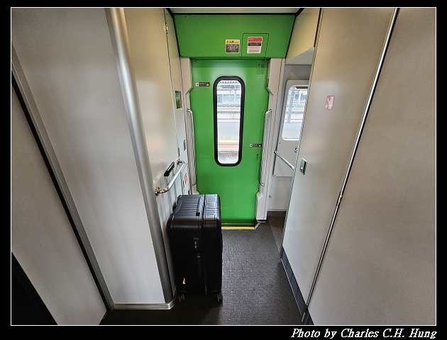 北海道賞櫻–Day 5–特急北斗HOKUTO（261系）9号 綠色車廂（Green Car）函館 to 札幌