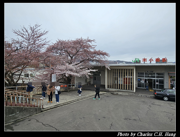 北海道賞櫻–Day 6–JR南小樽駅 賞櫻