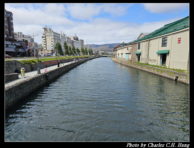 北海道賞櫻–Day 6–小樽運河 日景