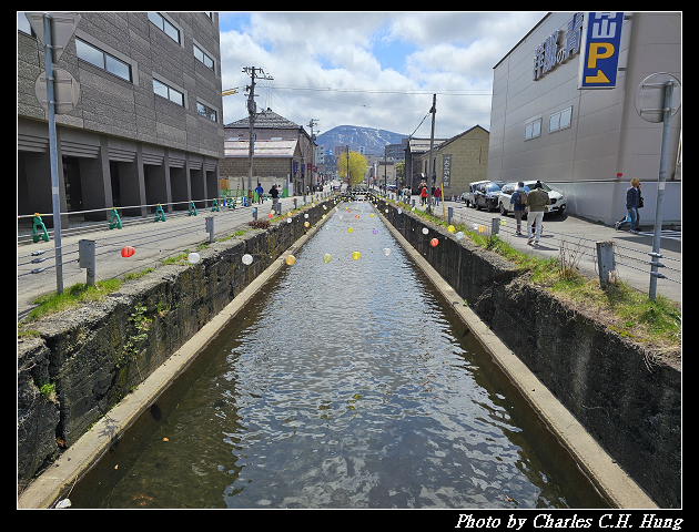 北海道賞櫻–Day 6–小樽運河 日景