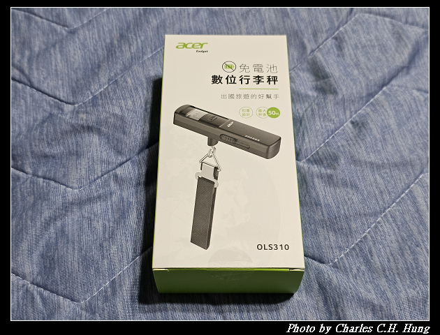 【acer】宏碁 免電池數位行李秤 OLS310（手推充電免電池秤電子行李秤）