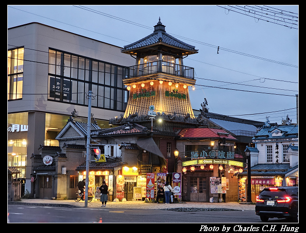北海道賞櫻–Day 6–小樽運河 夜景